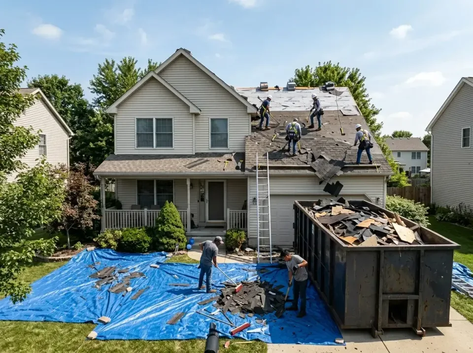roof-replacement-debris-remova-004 — frequently asked questions, Cheapest Dumpster Rentals in Clyde, OH